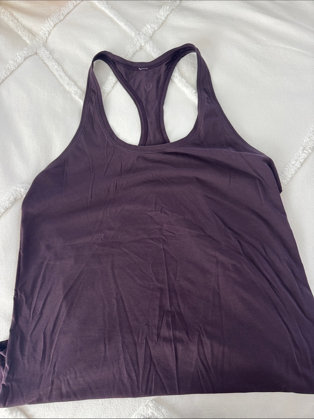 lululemon athletica Women's Racerback Tank in Deep Plum